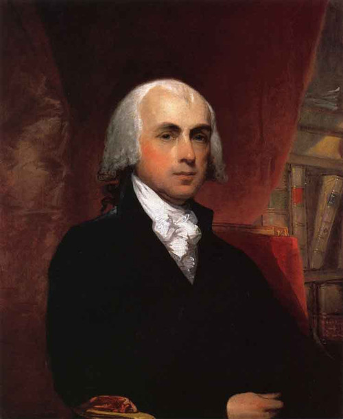 James Madison1 By Gilbert Stuart