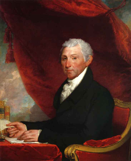 James Munroe By Gilbert Stuart