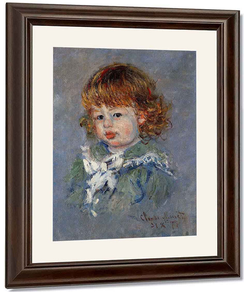 Jean Pierre Hoschede, Called 'Bebe Jean' By Claude Oscar Monet