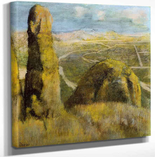 Landscape1 By Edgar Degas Art Reproduction