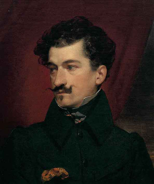 Johann Strau Vater By Friedrich Von Amerling By Friedrich Von Amerling