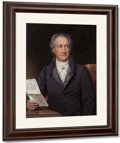 Johann Wolfgang Von Goethe By Joseph Karl Stieler