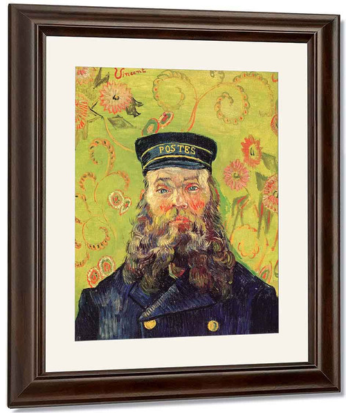 Postman Joseph Roulin by Vincent Van Gogh
