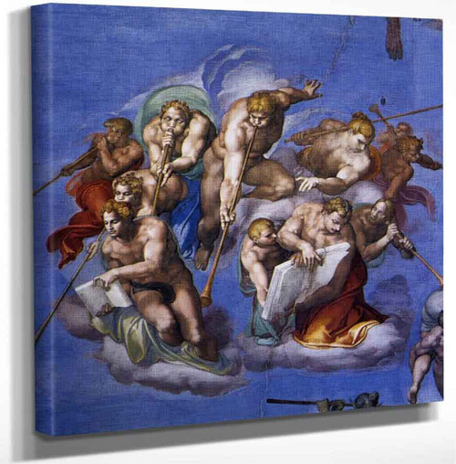 Last Judgment 23 By Michelangelo Buonarroti Art Reproduction