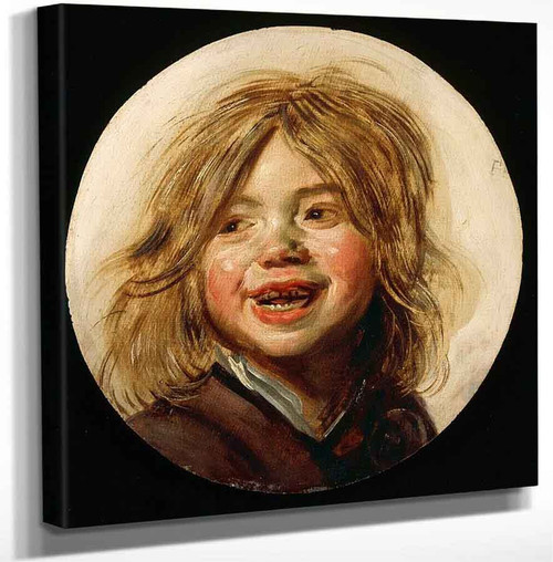 Laughing Child 2 By Frans Hals Art Reproduction