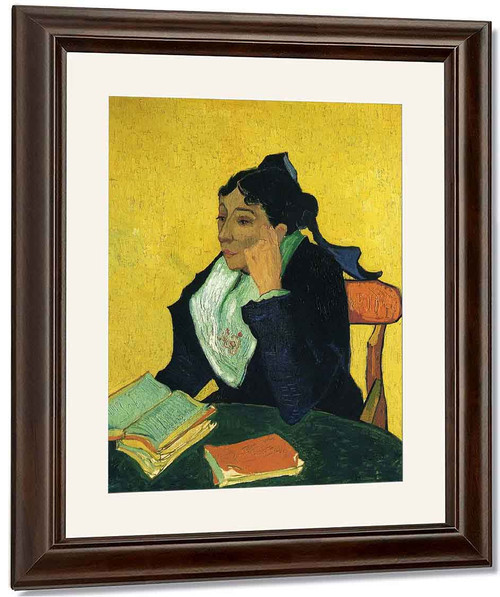 L'arlesienne, Portrait Of Madame Ginoux1 By Vincent Van Gogh