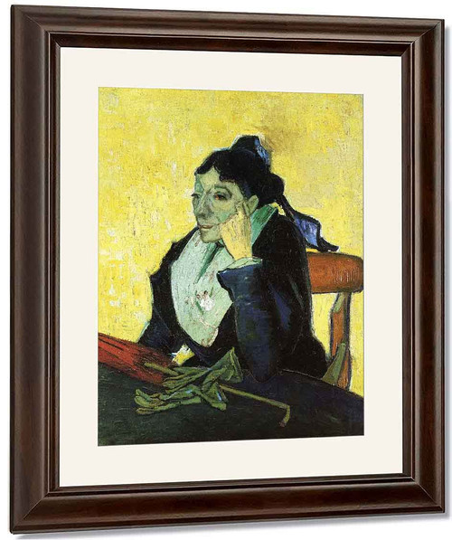 L'arlesienne, Portrait Of Madame Ginoux4 By Vincent Van Gogh