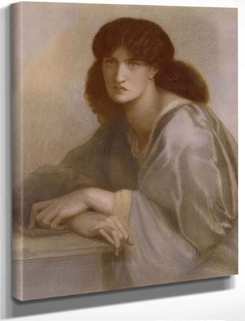 La Donna Della Finestra1 By Dante Gabriel Rossetti Reproduction