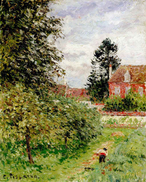 La Maison Des Anglais, Eragny By Camille Pissarro By Camille Pissarro