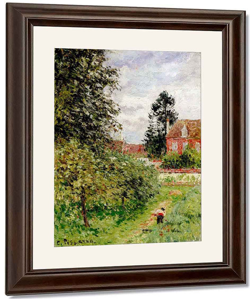 La Maison Des Anglais, Eragny By Camille Pissarro By Camille Pissarro