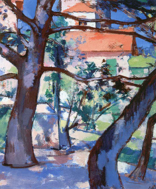 Landscape, Cassis, France By Samuel John Peploe