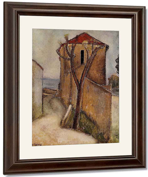 Landscape In The Midi By Amedeo Modigliani By Amedeo Modigliani