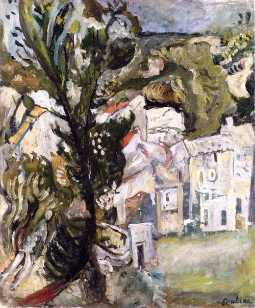 Landscape Of The Midi 21 By Chaim Soutine
