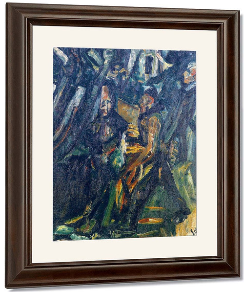 Landscape With Figures1 By Chaim Soutine