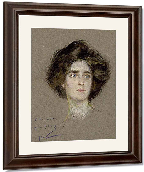 Laura Attentive By Alice Pike Barney By Alice Pike Barney