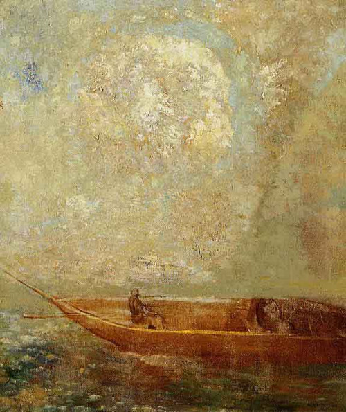 Le Barque By Odilon Redon By Odilon Redon
