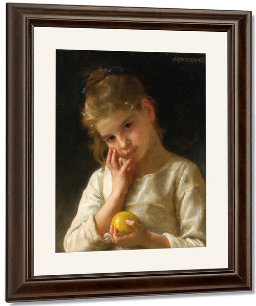 Lemon By William Bouguereau By William Bouguereau