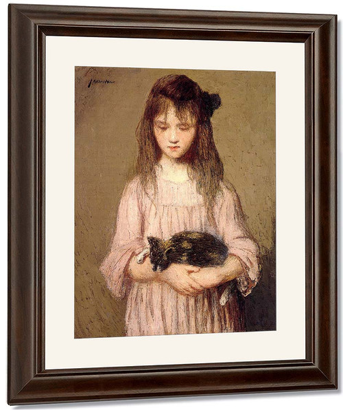 Little Lizie Lynch By Julian Alden Weir American 1852 1919