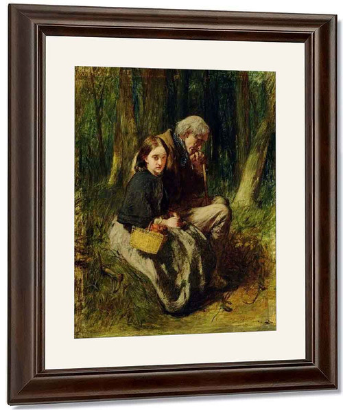 Little Nell And Her Grandfather In The Wood By Sir William Quiller Orchardson
