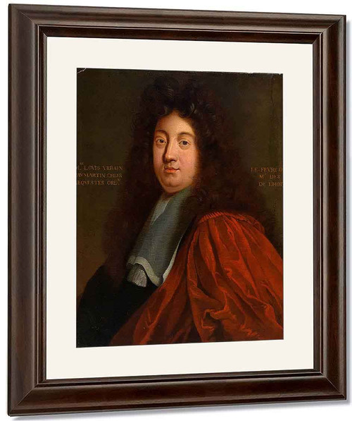 Louis Urbain Lefevre Caumartin By Hyacinthe Rigaud