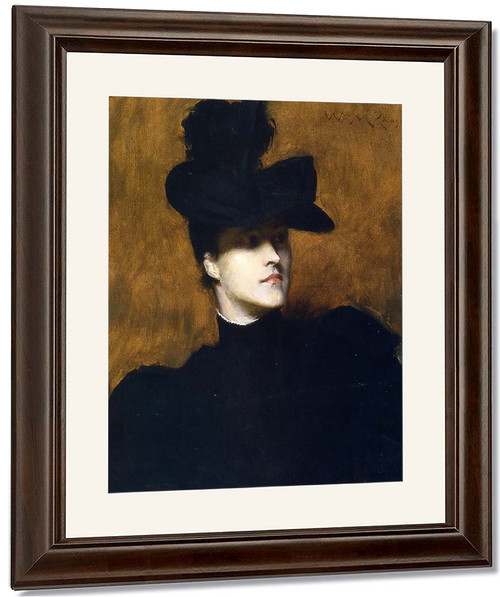 Lydia Field Emmet By William Merritt Chase By William Merritt Chase