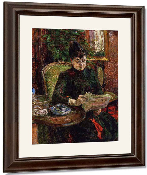 Madame Aline Gibert By Henri De Toulouse Lautrec