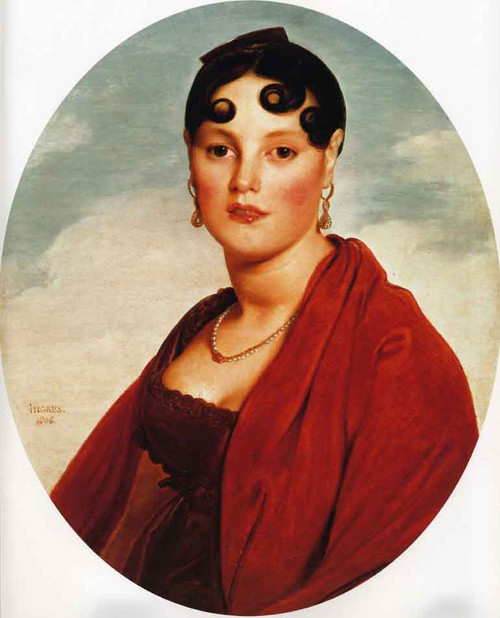 Madame Aymon By Jean Auguste Dominique Ingres By Jean Auguste Dominique Ingres