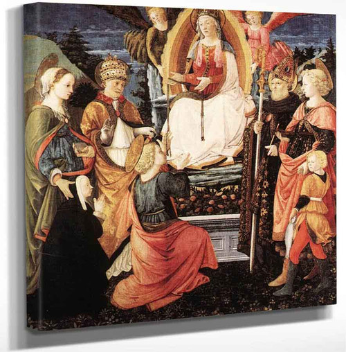 Madonna Della Cintola By Fra Filippo Lippi Art Reproduction