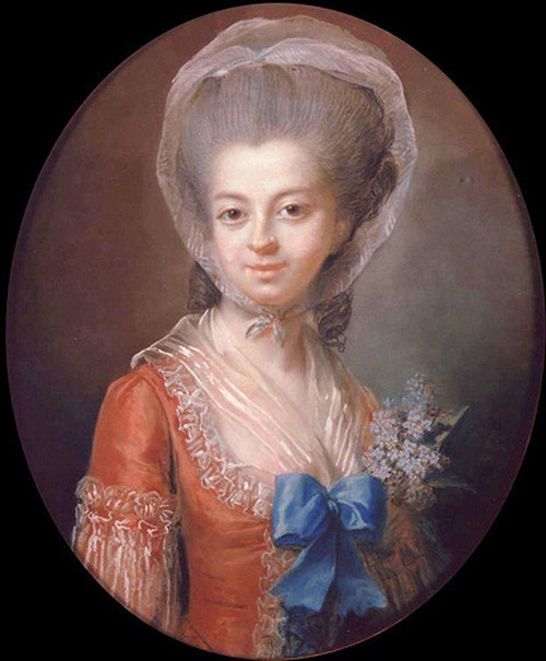 Madame Sanlot By Elisabeth Vigee Lebrun