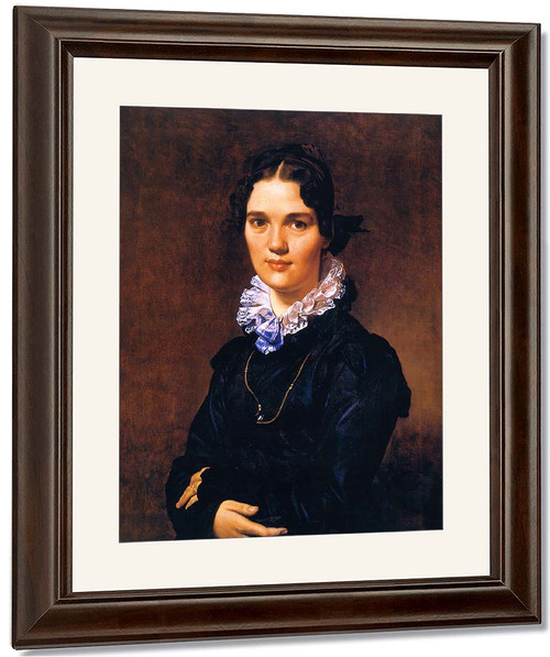 Mademoiselle Jeanne Gonin By Jean Auguste Dominique Ingres By Jean Auguste Dominique Ingres