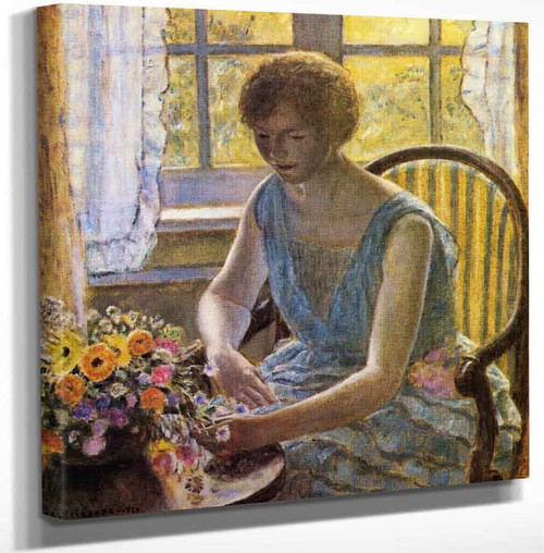 Mahdah By Frederick Carl Frieseke Art Reproduction