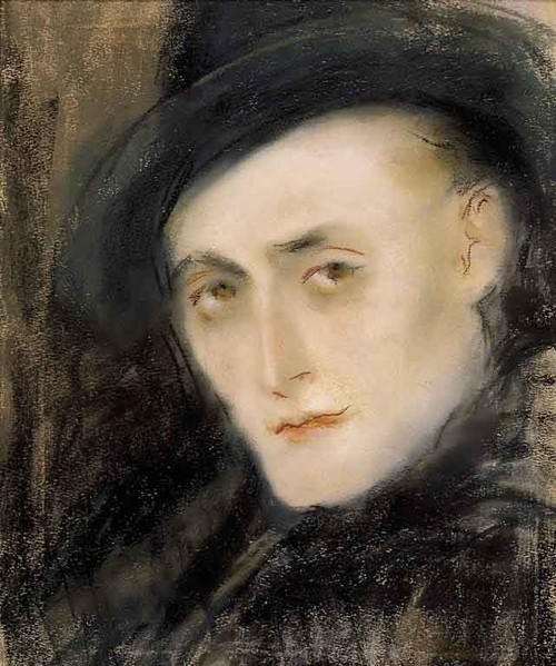 Man With Hat By Jozsef Rippl Ronai By Jozsef Rippl Ronai