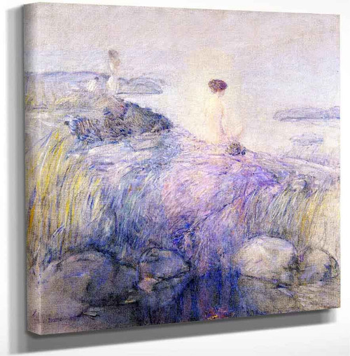 Maids In The Mist By Frederick Childe Hassam Art Reproduction