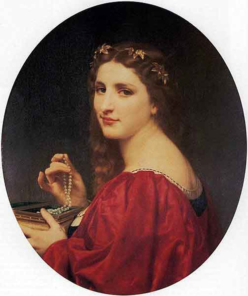 Marguerite By William Bouguereau By William Bouguereau