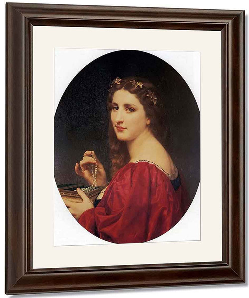 Marguerite By William Bouguereau By William Bouguereau