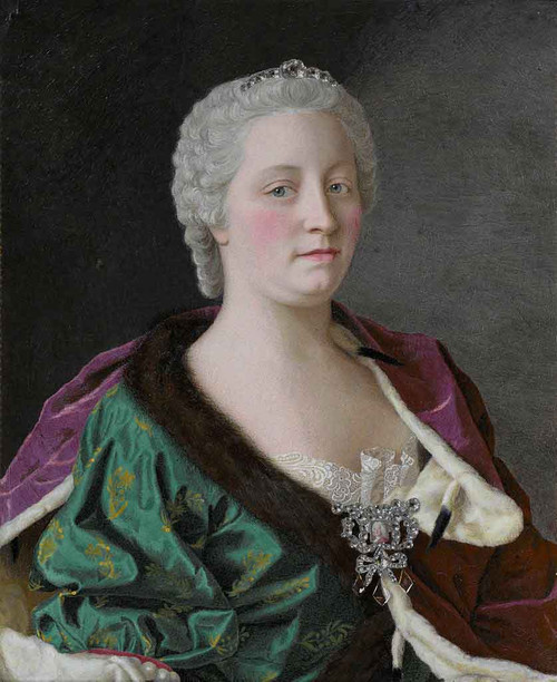 Maria Theresia Van Oostenrijk By Jean Etienne Liotard