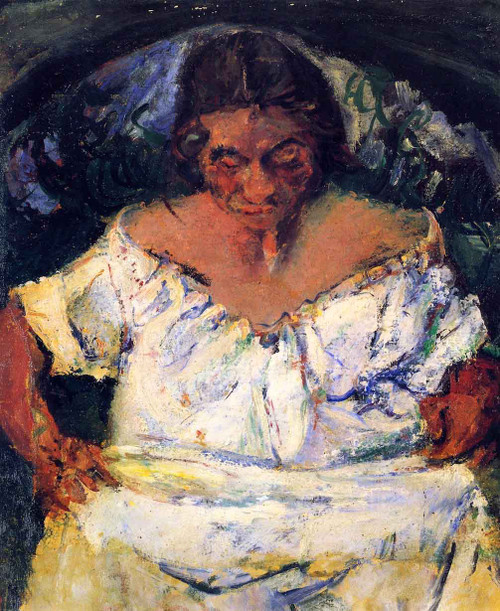 Marie At The Bath By Chaim Soutine