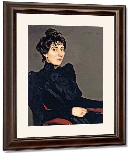 Marthe Mellot By Felix Vallotton