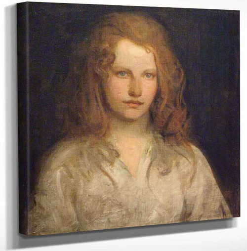 Margaret Mackittrick By Abbott Handerson Thayer Art Reproduction