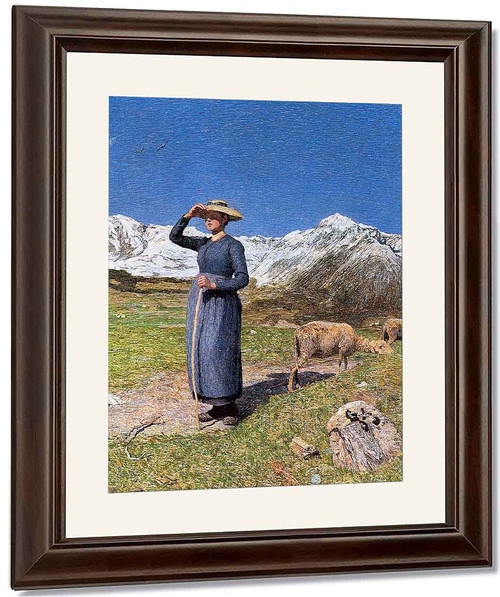 Mezzogiorno Sulle Alpi By Giovanni Segantini