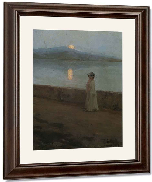 Moonlight On The Lake By Elin Kleopatra Danielson Gambogi By Elin Kleopatra Danielson Gambogi