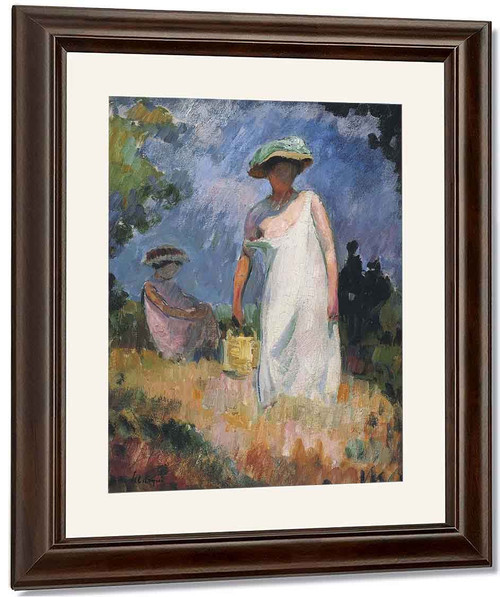 Mother And Child3 By Henri Lebasque By Henri Lebasque