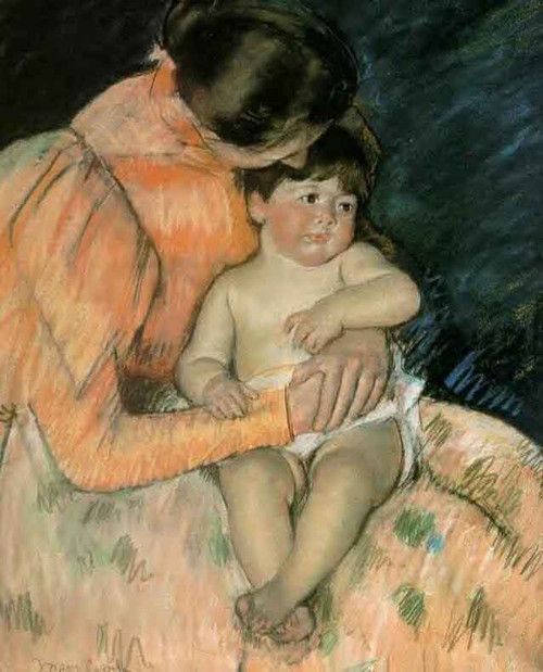 Mother And Child3 By Mary Cassatt By Mary Cassatt Mother And Child3 By Mary Cassatt By Mary Cassatt