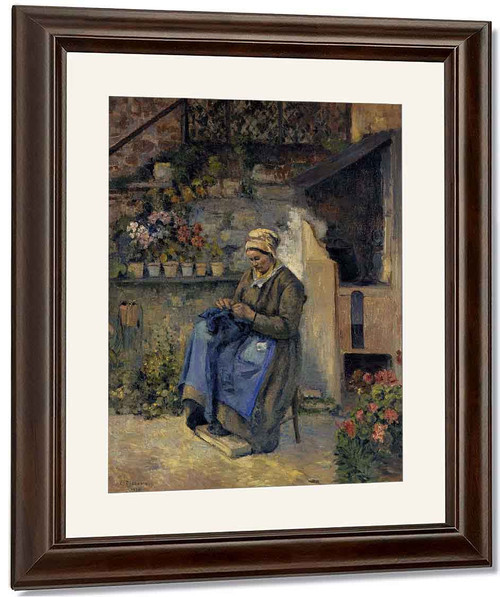 Mother Jolly By Camille Pissarro By Camille Pissarro