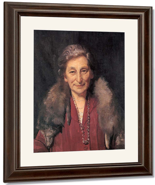 Mrs Annie Murdoch By George W. Lambert