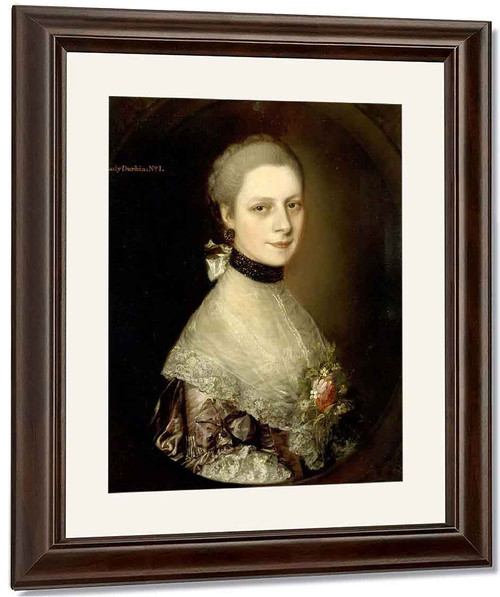 Mrs John Durbin, Nee Elizabeth Collett By Thomas Gainsborough By Thomas Gainsborough