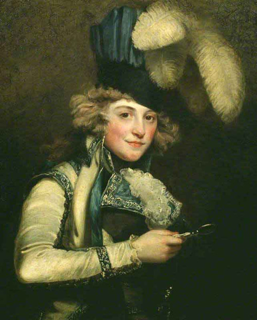 Mrs Jordan As Hypolita In 'She Would And She Would Not' By John Hoppner