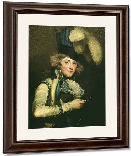 Mrs Jordan As Hypolita In 'She Would And She Would Not' By John Hoppner