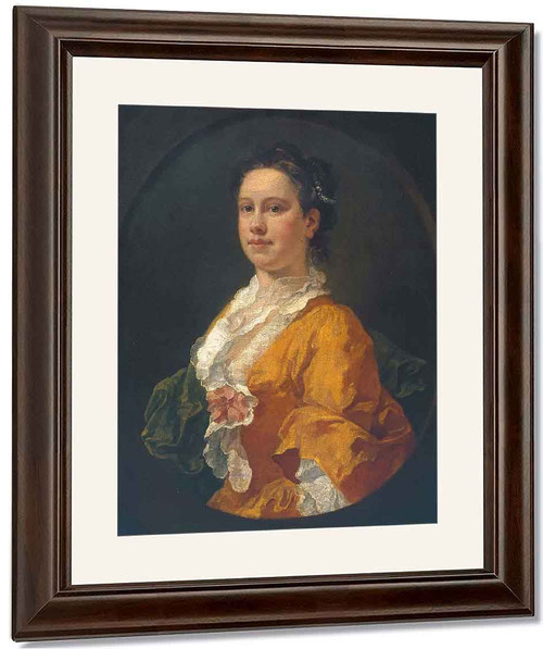 Mrs Salter By William Hogarth