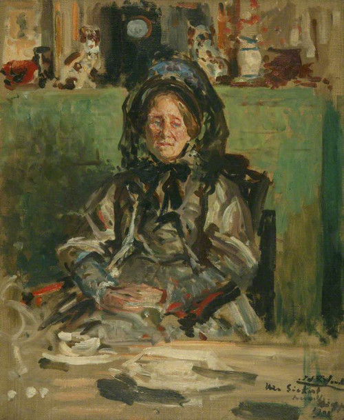 Mrs Sickert By Jacques Emile Blanche By Jacques Emile Blanche